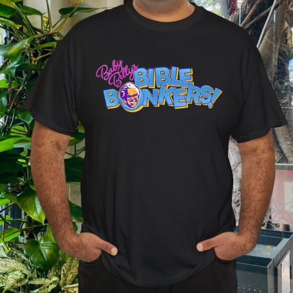 Funny Baby Billy’s Bible Bonkers Tee Shirt T-Shirt - Picture 1 of 6